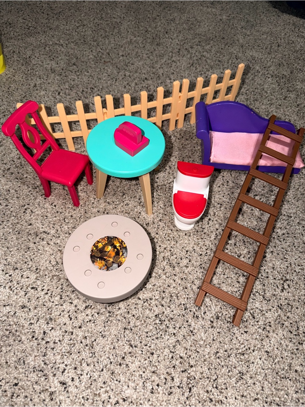 Barbie Dream House Accessories - 8 pieces